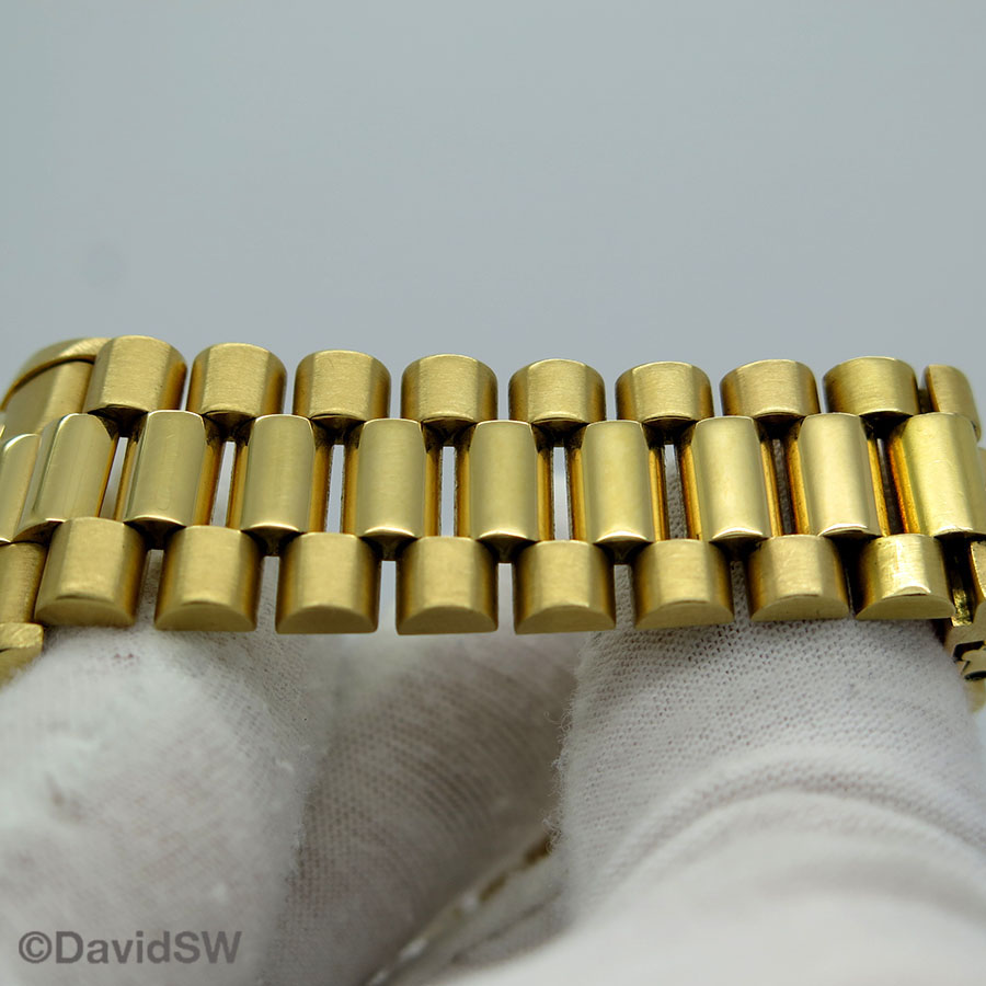 Rolex 18238 Day Date 18K Yellow Gold with Black Dial - DavidSW