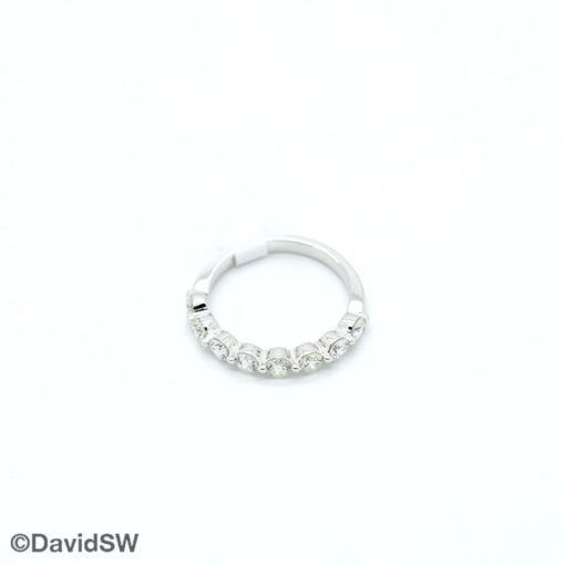 DavidSW 14K White Gold Diamond Ring - Image 2