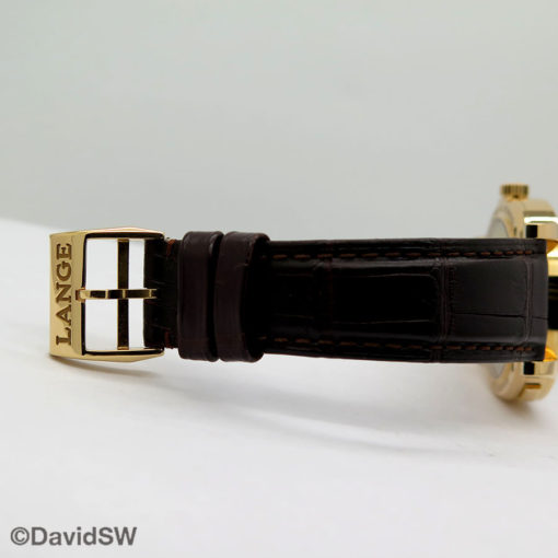 A. Lange and Sohne 101.032 Lange 1 with Silver Dial 18K Rose Gold - Image 7