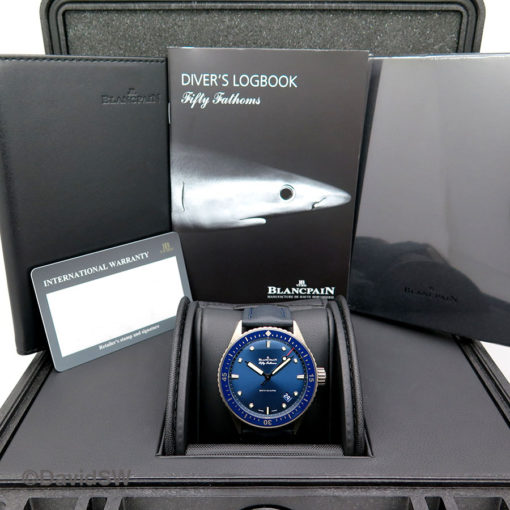 Blancpain Fifty Fathoms Bathyscaphe Ceramic Blue - Image 2