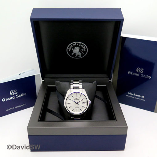 Alternative view of Grand Seiko SBGH277 Hi Beat 36000 Automatic with Silver Dial