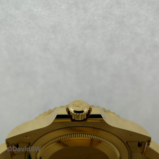Rolex 116718LN GMT Master II 18K Yellow Gold with Green Dial - Image 4