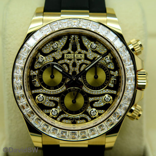 R.a.w.: Russians At Work(中古品) Rolex 116588TBR Cosmograph Daytona 18K Yellow Gold with Diamond