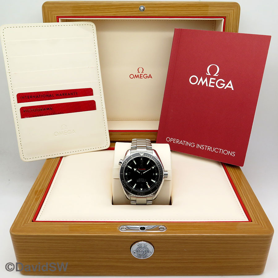 Omega Seamaster Planet Ocean 600m Automatic 42mm with Black Dial