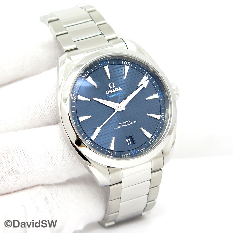 Omega Seamaster Aqua Terra 150m with Blue Dial 41mm - DavidSW