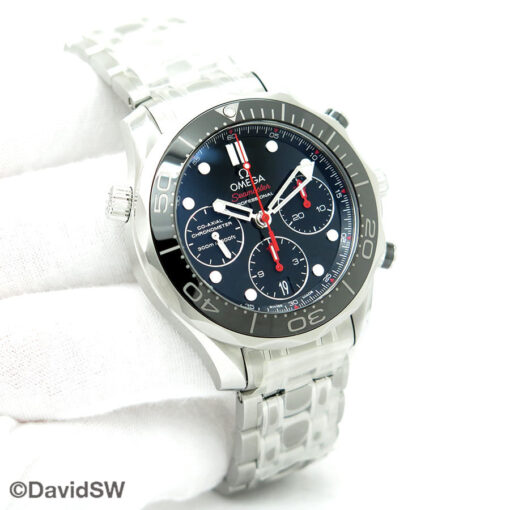 Omega Seamaster Diver 300m Chronograph 42mm with Black Dial
