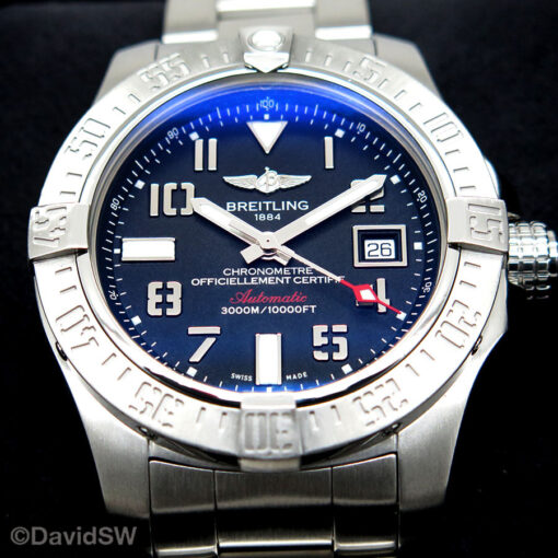 Breitling A17331 Avenger II Seawolf Automatic with Black Arabic