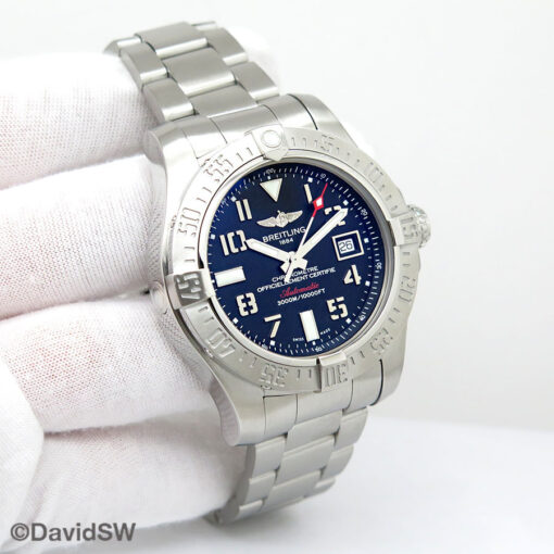 ブライトリング アベンジャー2 A17331 コマ×3 Breitling A17331 Avenger II Seawolf Automatic with Black Arabic
