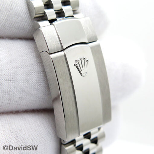 Rolex 126300 Datejust 41 with White Stick Dial on Jubilee - Image 7