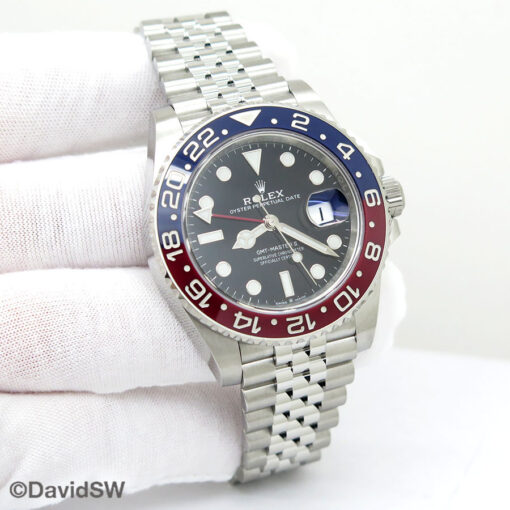 Rolex 126710BLRO GMT Master II on Jubilee