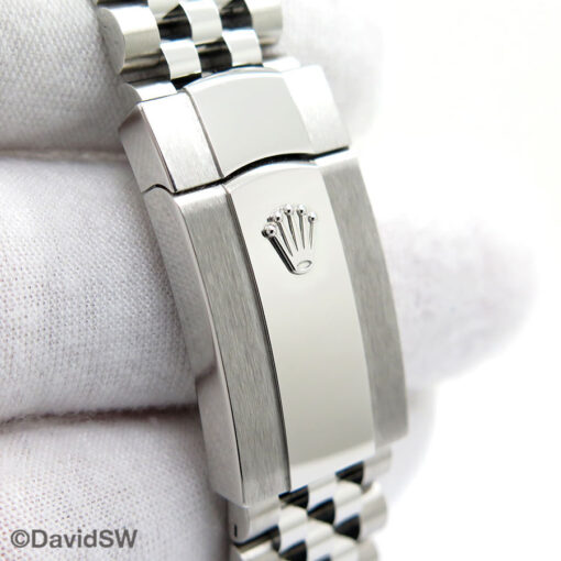 Rolex 126300 Datejust 41 with White Stick Dial on Jubilee - Image 7