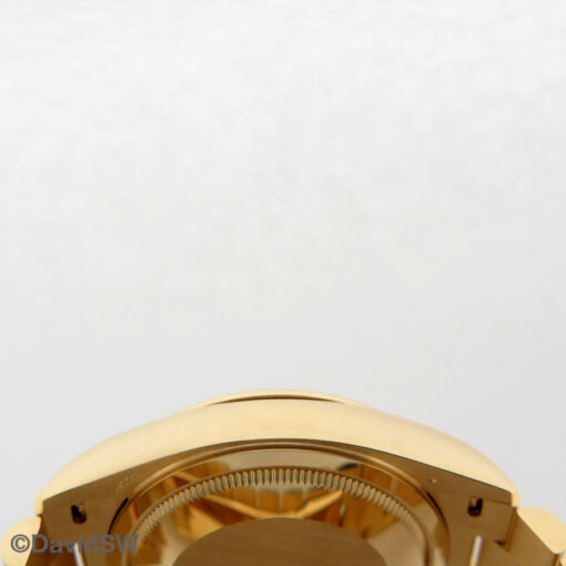 Rolex 128238 Day Date 18K Yellow Gold with Champagne Stick Dial - Image 5