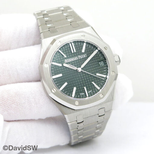 Audemars Piguet 15510ST Royal Oak with Green Dial