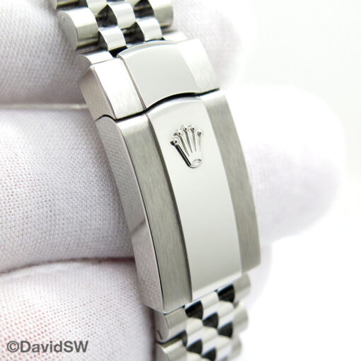 Rolex 126334 Datejust 41 with Slate Roman Dial on Jubilee - Image 7