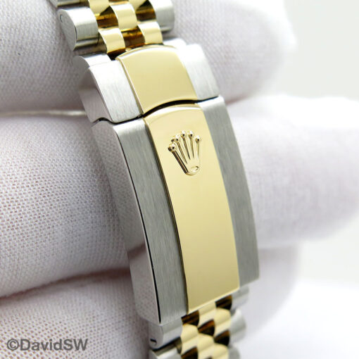 Rolex 126333 Datejust 41 18K/SS with Mother of Pearl Diamond Dial on Jubilee - Image 7