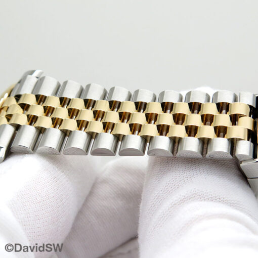 Rolex 126333 Datejust 41 18K/SS with Mother of Pearl Diamond Dial on Jubilee - Image 8
