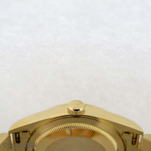 Rolex 18238 Day Date 18K Yellow Gold with Champagne Stick Dial - Image 8