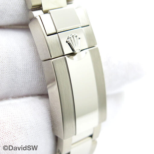 Rolex 116509 Cosmograph Daytona 18K White Gold with Steel Dial - Image 7