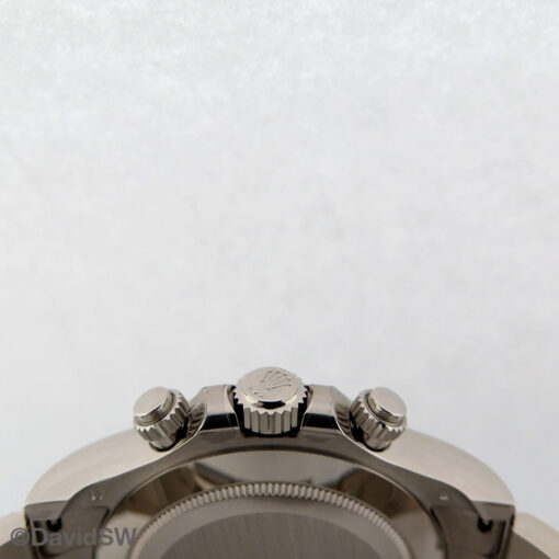 Rolex 116509 Cosmograph Daytona 18K White Gold with Steel Dial - Image 4