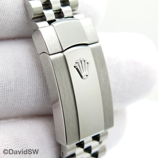 Rolex 126300 Datejust 41 with Blue Azzurro Dial on Jubilee - Image 7