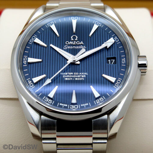 Omega Seamaster Aqua Terra 150m with Blue Dial 41mm - Image 3