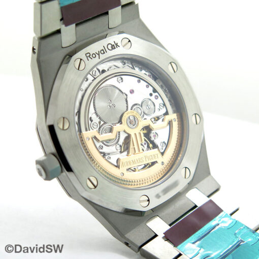 Audemars Piguet 15202ST Royal Oak "Jumbo" Ultra Thin with Blue Dial - Image 4