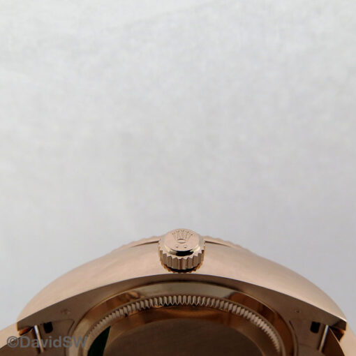 Rolex 326935 Skydweller 18K Rose Gold with Chocolate Dial - Image 4
