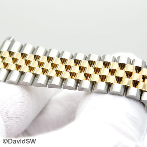 Rolex 126333 Datejust 41 18K/SS with Black Stick Dial on Jubilee - Image 6