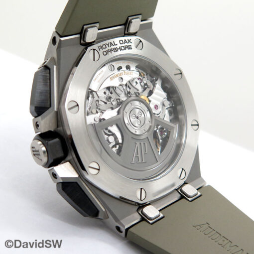 Audemars Piguet 26420SO Royal Oak Offshore Chronograph with Smoked Taupe Dial - Image 4