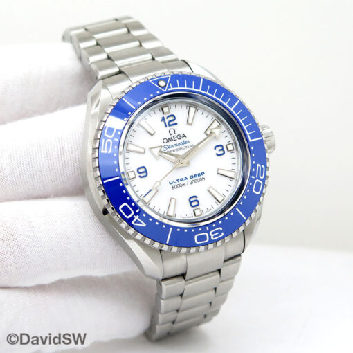Omega Seamaster Planet Ocean 6000m Ultra Deep 46mm White and Blue