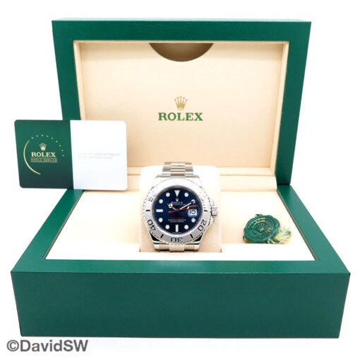 Rolex 116622 Yachtmaster with Blue Dial - Image 2