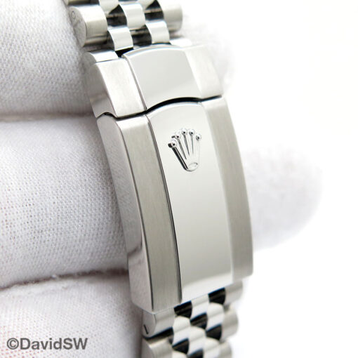 Rolex 126234 Datejust with Silver Stick Dial on Jubilee - Image 7