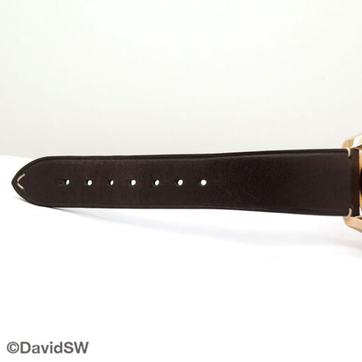 Omega Speedmaster Bronze Gold Chronoscope Chronograph with Dark Brown Dial on Leather - Image 9