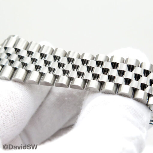 Rolex 126234 Datejust with Silver Stick Dial on Jubilee - Image 6