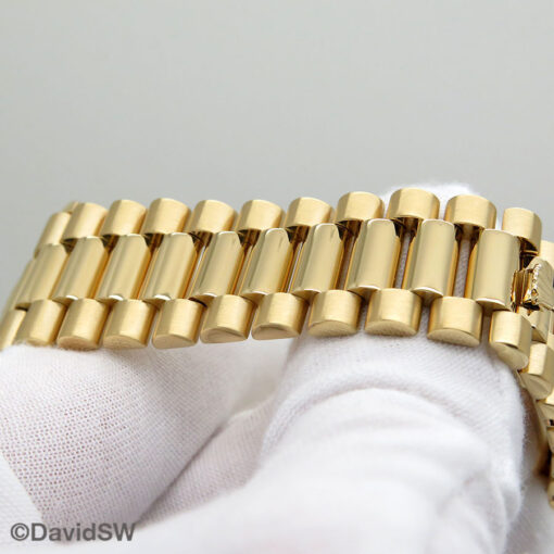 Rolex 228238 Day Date 40 18K Yellow Gold with Silver Roman Dial - Image 8