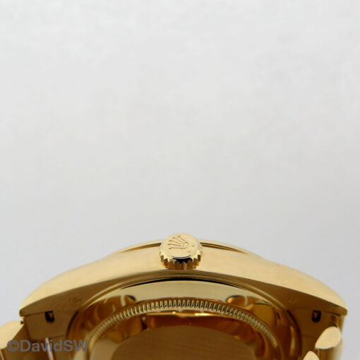 Rolex 228238 Day Date 40 18K Yellow Gold with Silver Roman Dial - Image 4