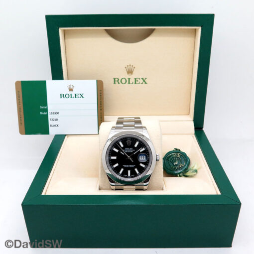 Rolex 116300 Datejust II with Black Stick Dial on Oyster - Image 2