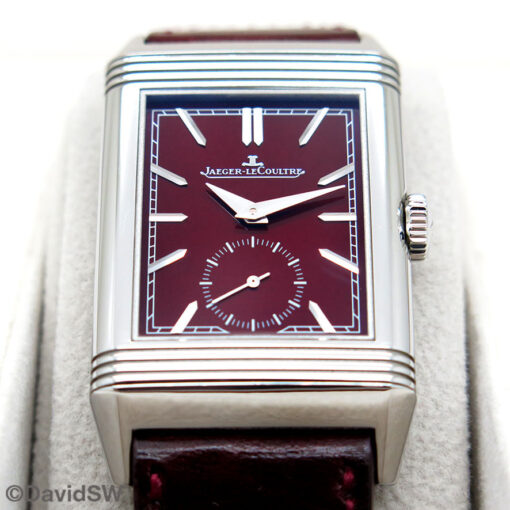 Jaeger LeCoultre Q397846J Reverso Tribute Monoface Small Seconds with Red Dial - Image 4