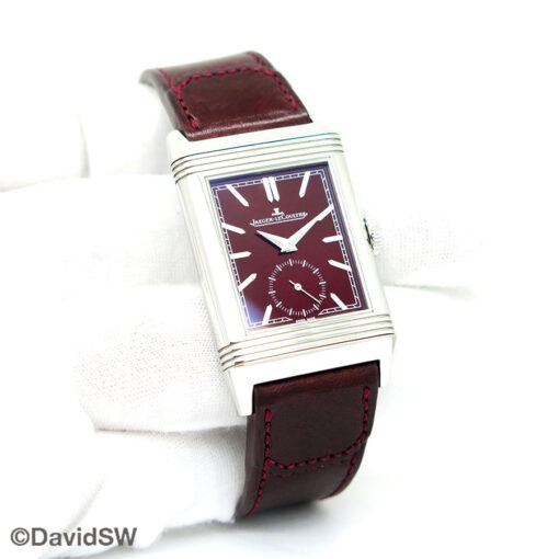 Jaeger LeCoultre Q397846J Reverso Tribute Monoface Small Seconds with Red Dial