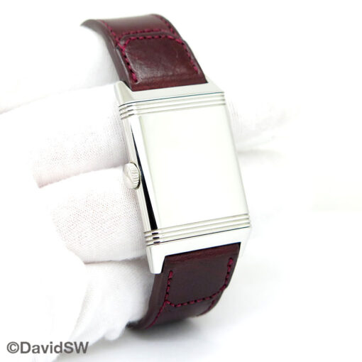 Jaeger LeCoultre Q397846J Reverso Tribute Monoface Small Seconds with Red Dial - Image 2