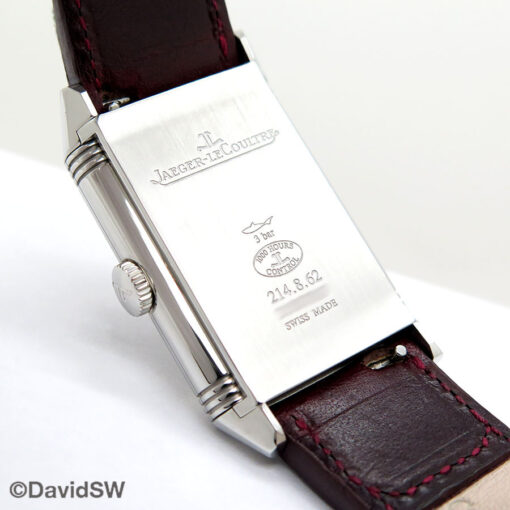 Jaeger LeCoultre Q397846J Reverso Tribute Monoface Small Seconds with Red Dial - Image 5