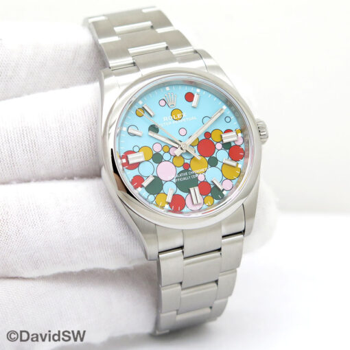 Rolex 126000 Oyster Perpetual 36mm with Celebration Motif Dial