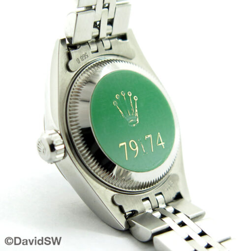 Rolex 79174 Datejust with Sodalite Serti Dial on Jubilee - Image 4