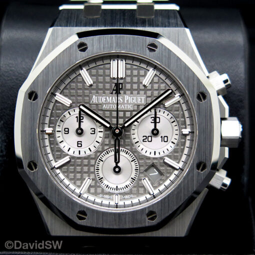 Audemars Piguet 26315ST Royal Oak Chronograph with Ruthenium Dial - Image 3