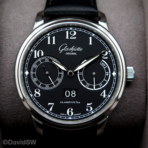 Glashutte Senator Observer Automatic with Black Dial - Image 3