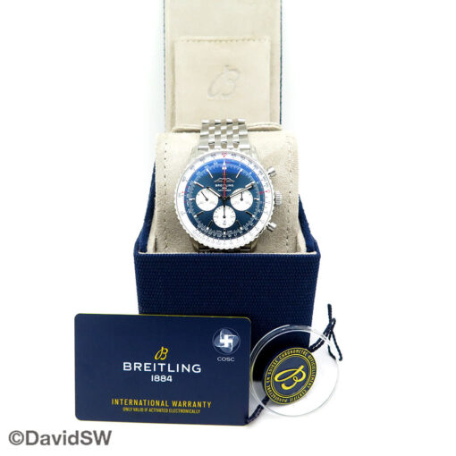 Alternative view of Breitling AB0137 Navitimer B01 Chronograph 46mm on Bracelet