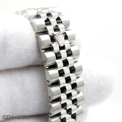 Rolex 116234 Datejust with Silver Stick Dial on Jubilee - Image 7