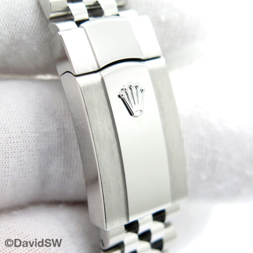 Rolex 126334 Datejust 41 with Blue Fluted Motif Stick Dial on Jubilee - Image 7