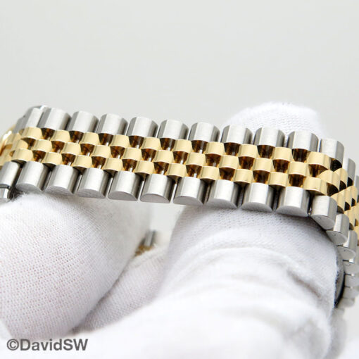 Rolex 278273 Datejust 18K/SS with White Mother of Pearl Diamond Dial on Jubilee - Image 6