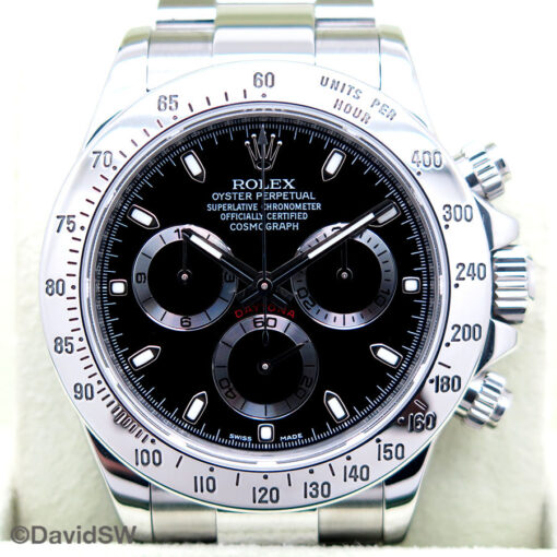 Rolex 116520 Cosmograph Daytona with Black Dial - Image 3